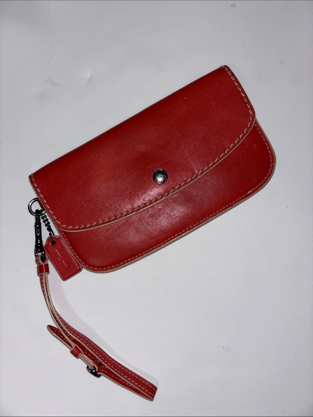 Coach 1941 Glovetanned Leather Clutch Wristlet